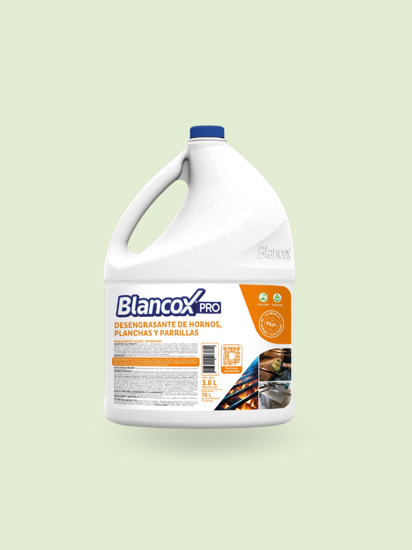 LASTRA Blancox Pro Desengrasante de hornos, planchas y parrillas 3 8 litros