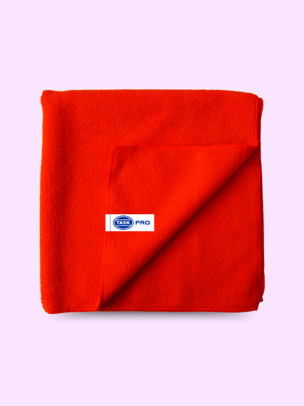Paño de Microfibra Rojo Task Pro x5