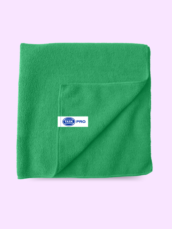 Paño de Microfibra Verde Task Pro x5