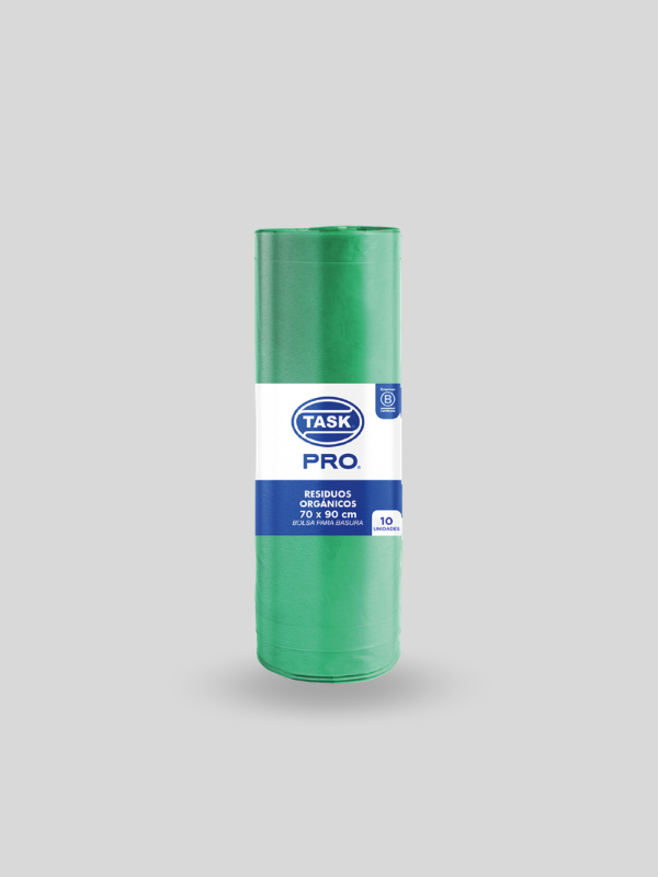 Bolsa de Basura Verde 70x90 Task Pro
