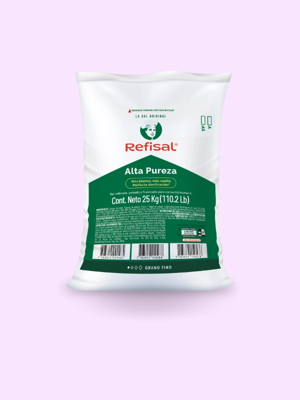 Sal Refisal Alta Pureza Saco 25kg